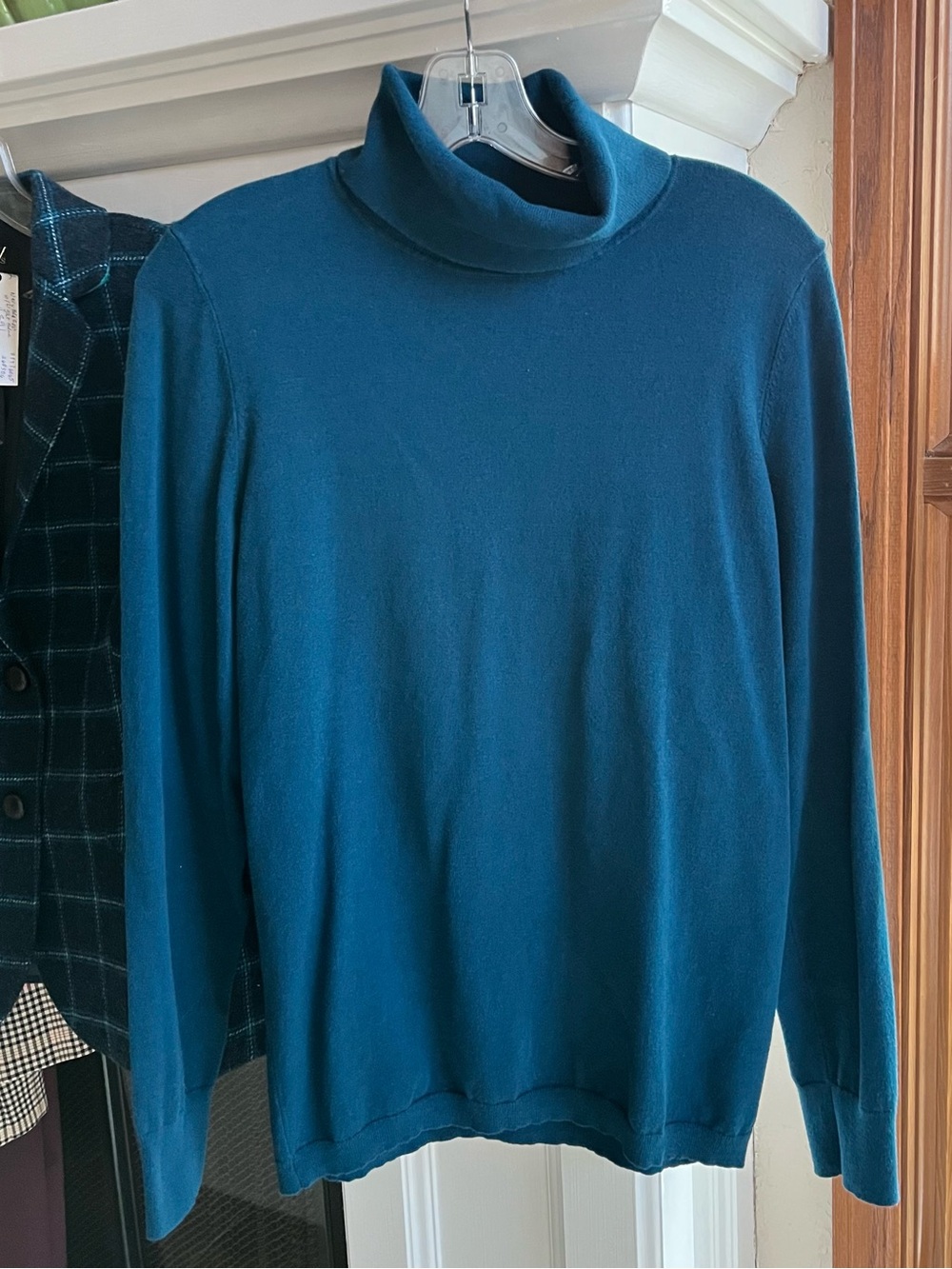 Talbots Dark Teal Turtleneck Sweater